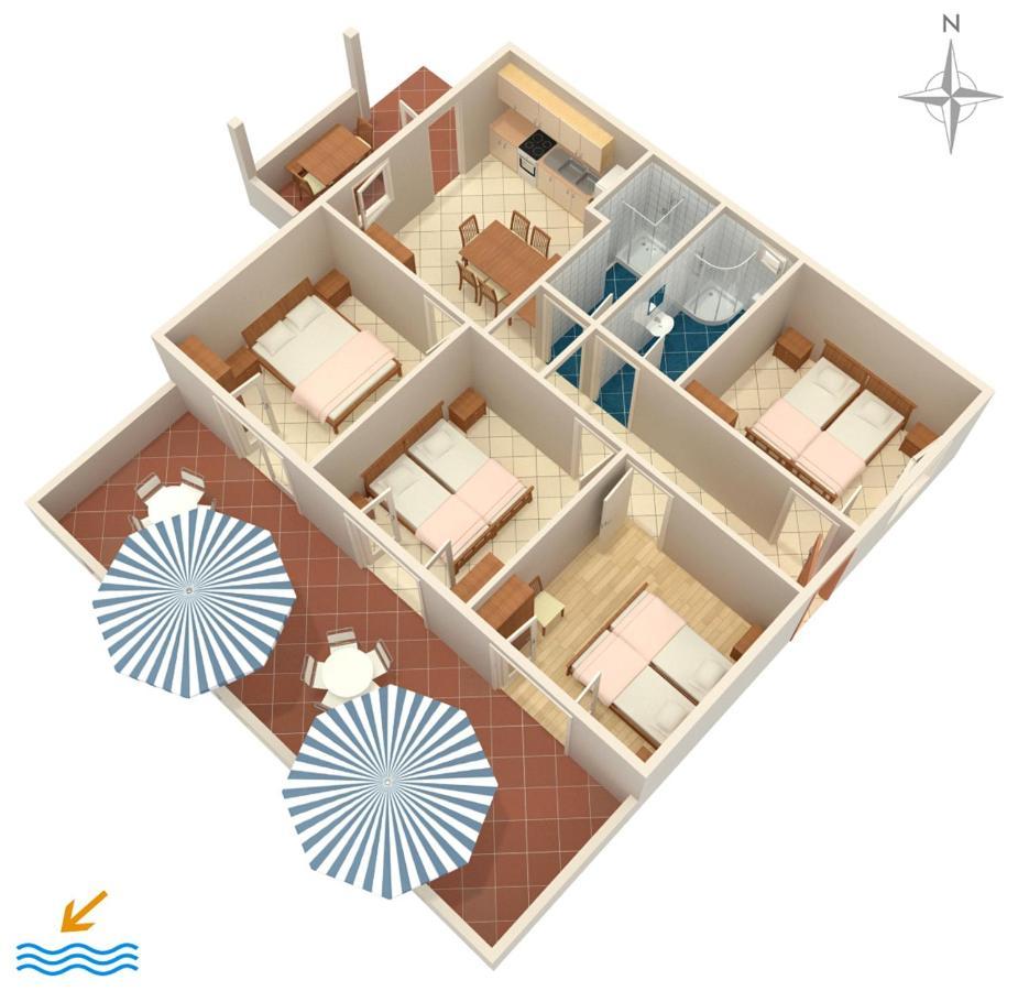 Seaside Secluded Apartments Cove Torac, Hvar - 575 Gdinj Ngoại thất bức ảnh